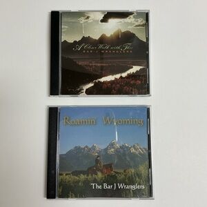 Bar-J Wranglers 2 CDs A Closer Walk With Thee Roamin’ Wyoming Western Christian